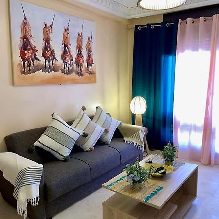 Perle En Plein Gueliz Apartment Marrakesh Bagian luar foto