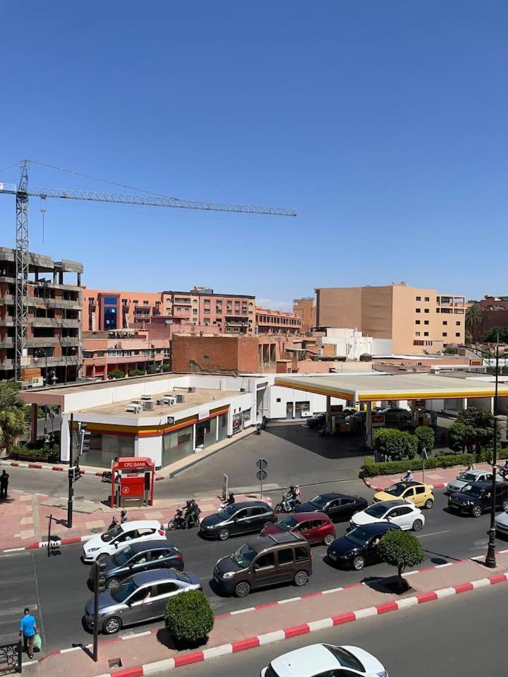 Perle En Plein Gueliz Apartment Marrakesh Bagian luar foto